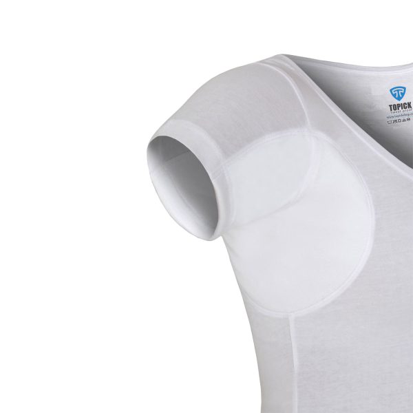 تیشرت ضد تعریق زنانه سفید - Image 6