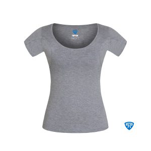 تیشرت ضد تعریق زنانه ملانژ تاپیک