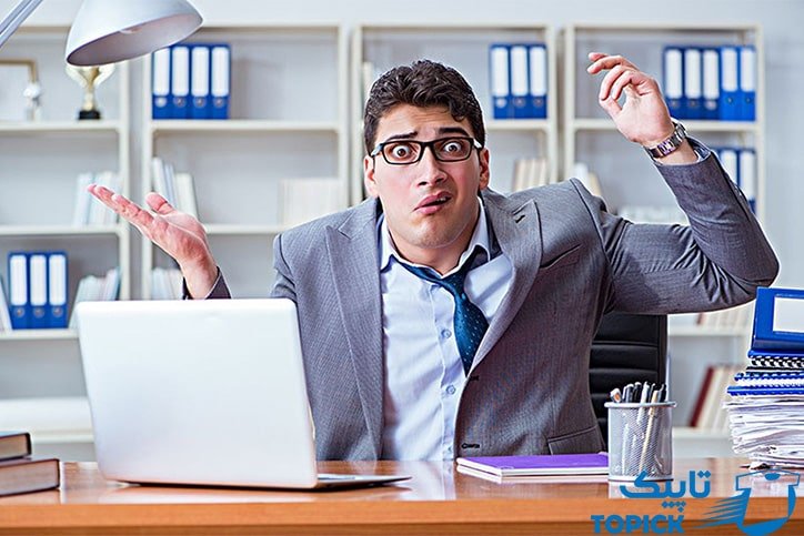 تعریق زیاد در محل کار