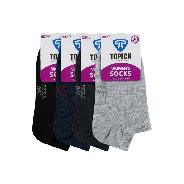 جوراب نانو ضدبو زنانه مچی