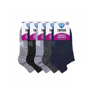 جوراب نانو ضدبو زنانه مدل سه پاشنه