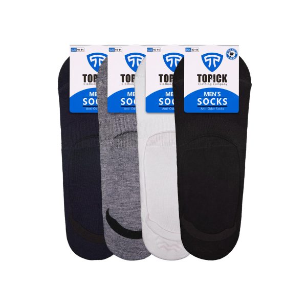 جوراب نانو ضدبو مردانه کالجی تاپیک