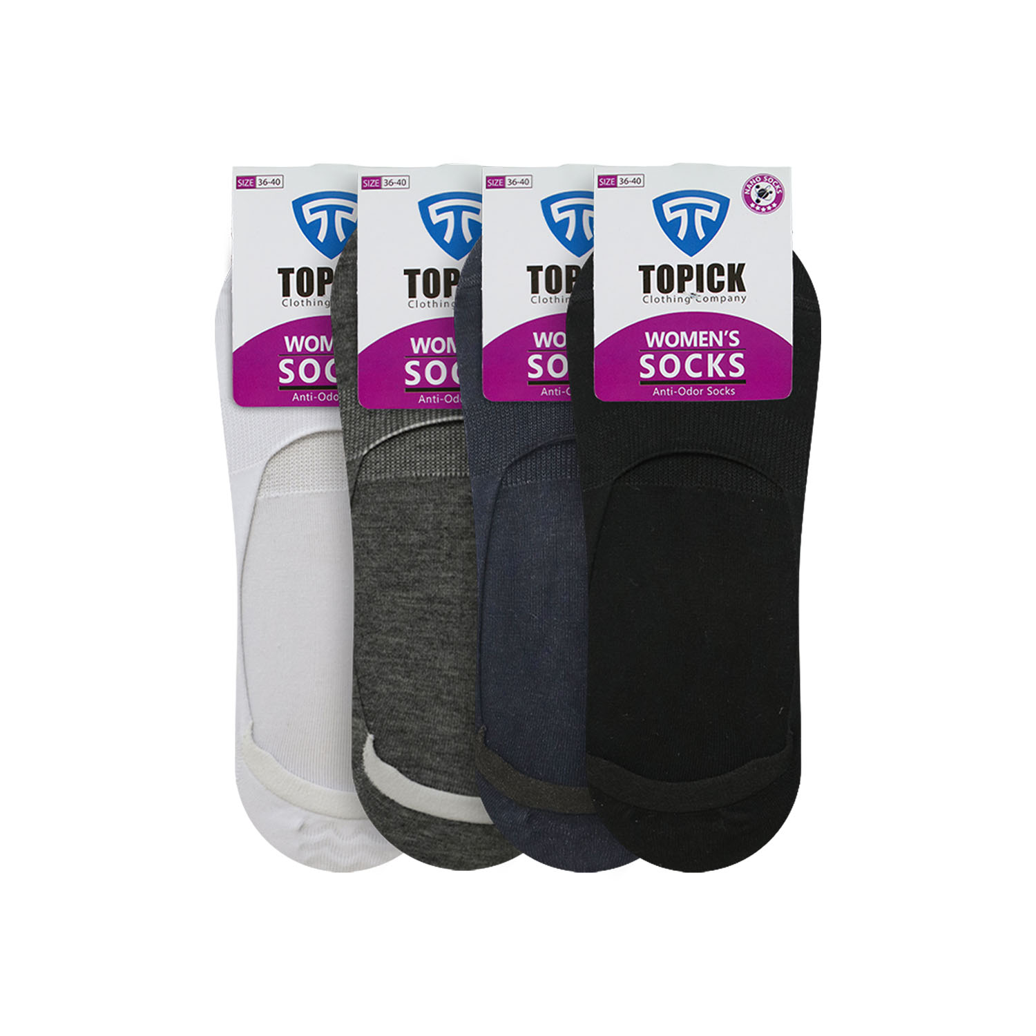 جوراب نانو ضدبو کالجی زنانه