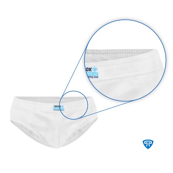 شورت اسلیپ پنبه کش لیفه ای (پک 3 عددی) سفید - Image 4