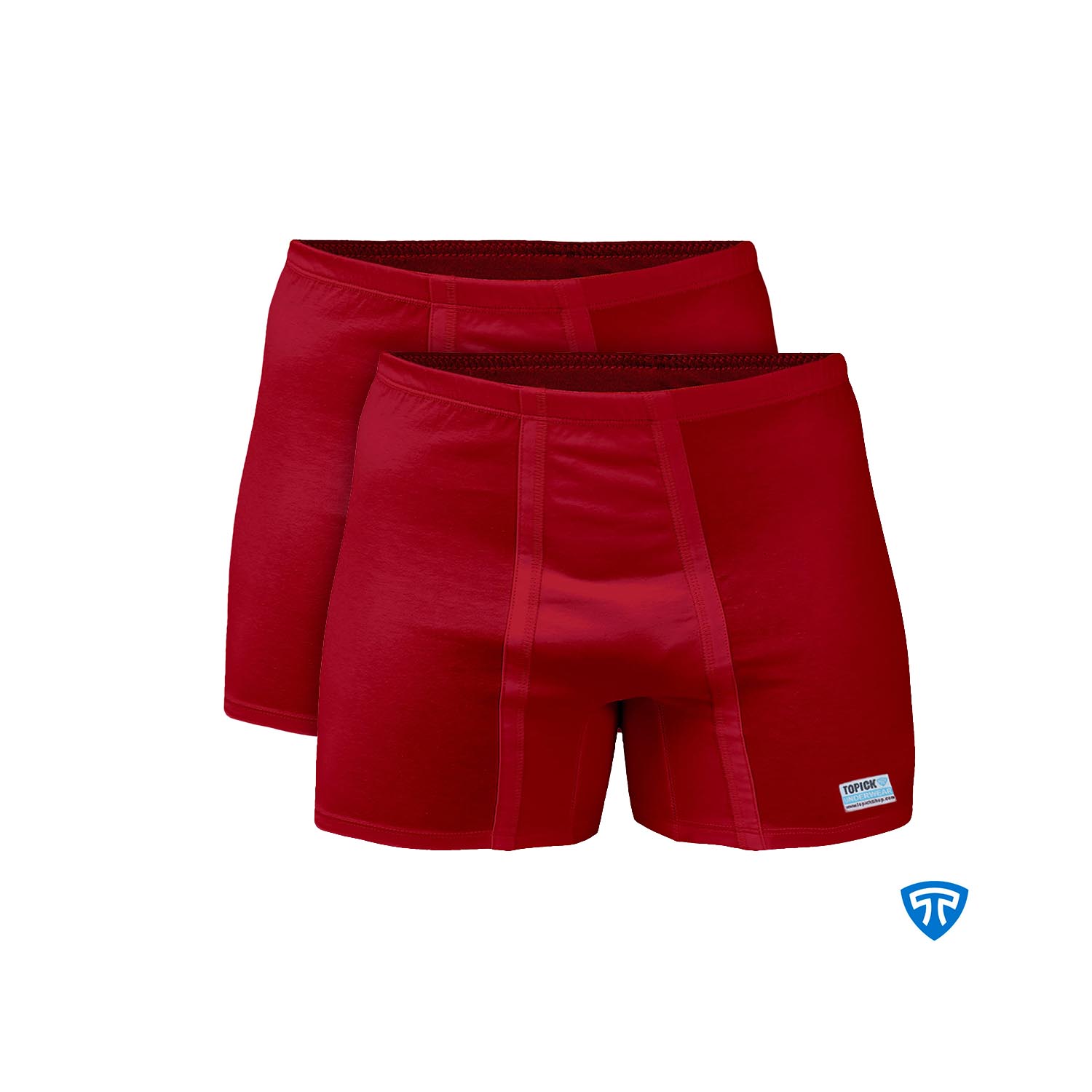 شورت پادار زرشکی تاپیک