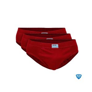 شورت اسلیپ زرشکی پک 3 عددی تاپیک