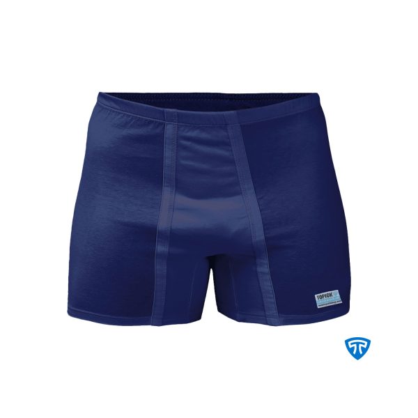 شورت پادار سورمه ای تاپیک