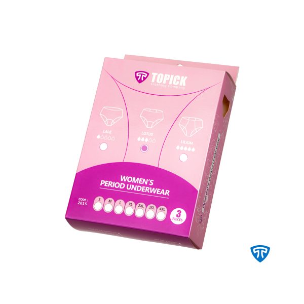 جعبه محصول شورتپد مناسب دوران قاعدگی پریودی بانوان