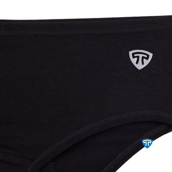 شورتپد مناسب دوران قاعدگی پریودی بانوان مشکی1