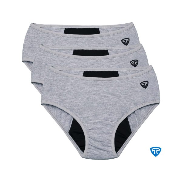 شورت پد تاپیک بسته 3 عددی ملانژ