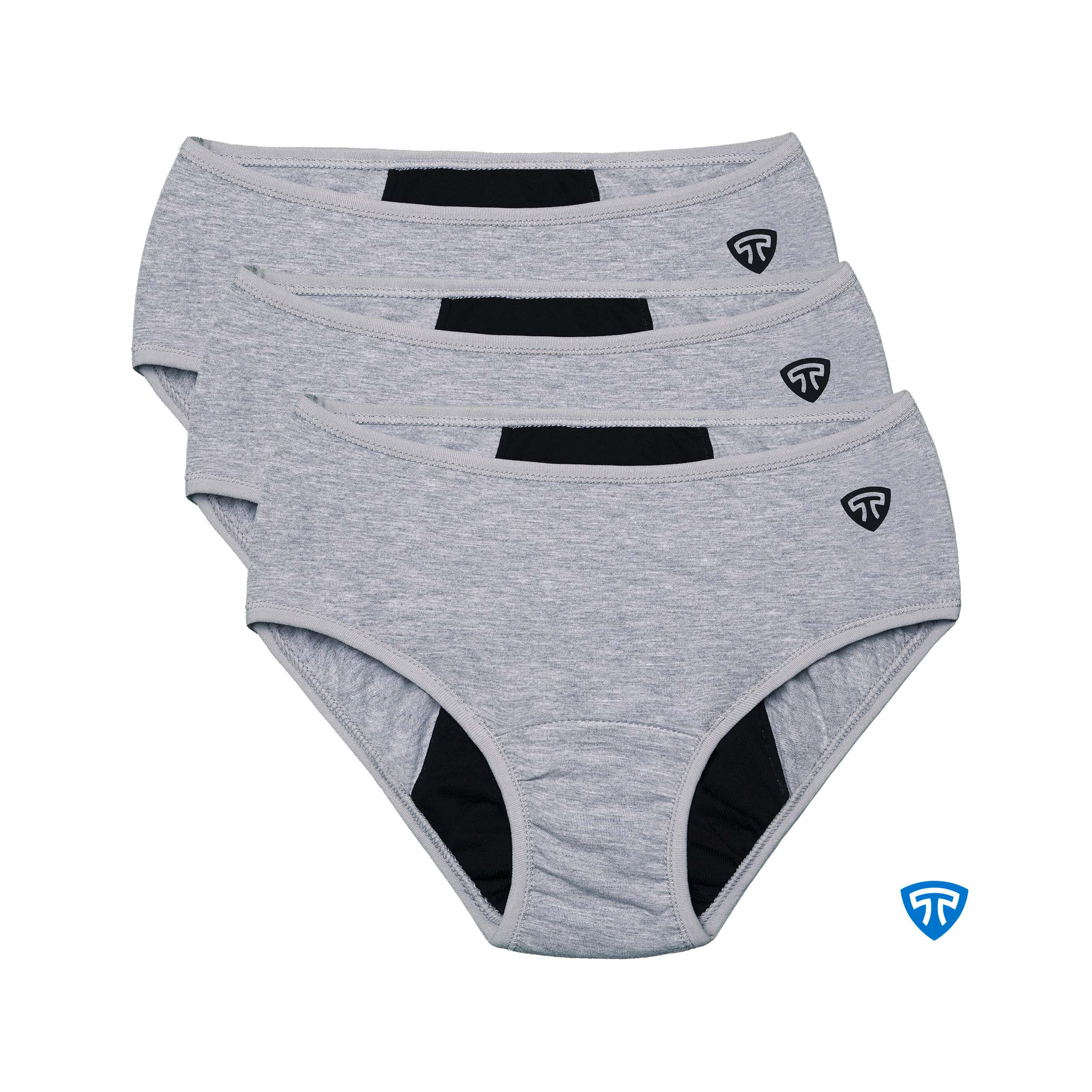 شورت پد تاپیک بسته 3 عددی ملانژ