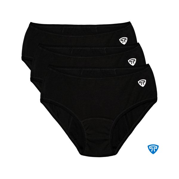 شورت پد بسته 3 عددی تاپیک رنگ مشکی