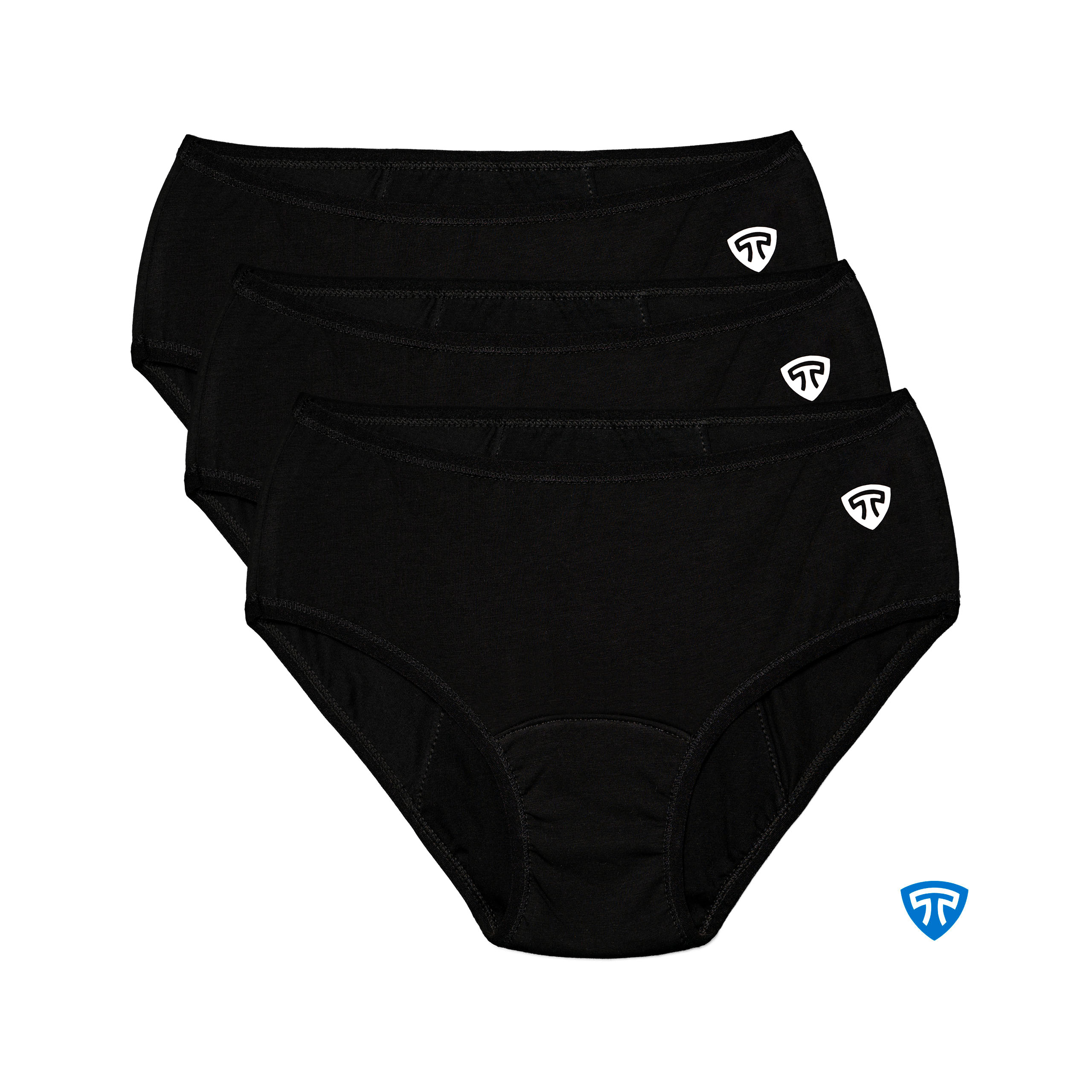 شورت پد بسته 3 عددی تاپیک رنگ مشکی