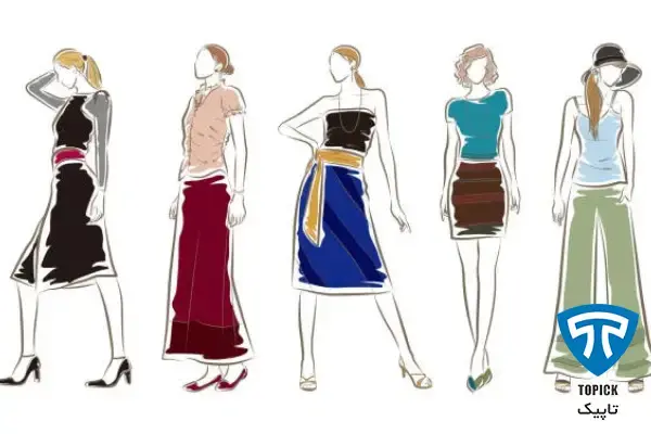 راهنمای سایزبندی لباس