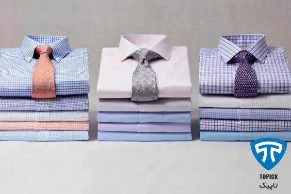 تا کردن پیراهن