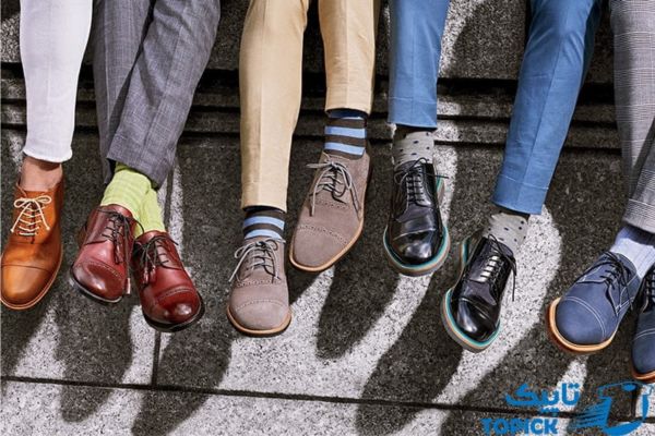مدل ست کردن جوراب با کفش