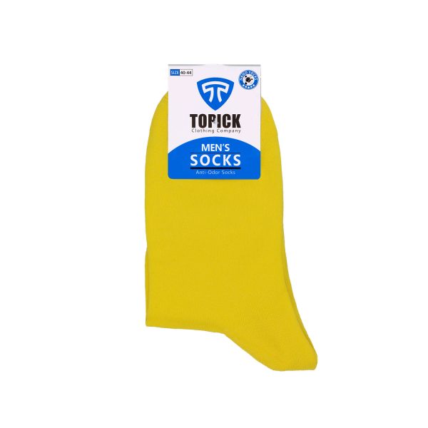 جوراب مردانه نیم ساق سوپرنانو الوان کد 301  پک  12 عددی - Image 11