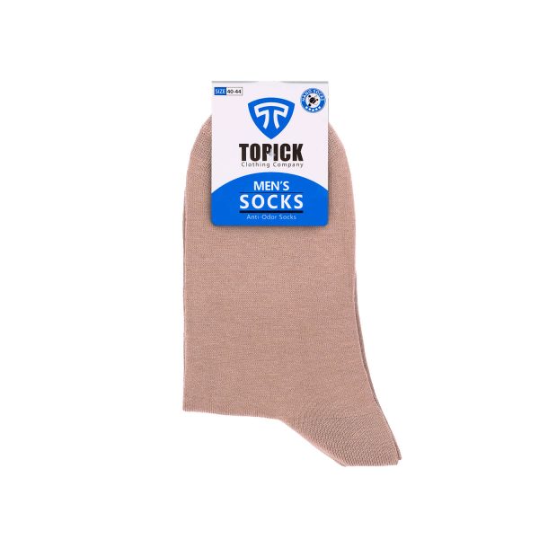 جوراب مردانه نیم ساق سوپرنانو الوان کد 301  پک  12 عددی - Image 8