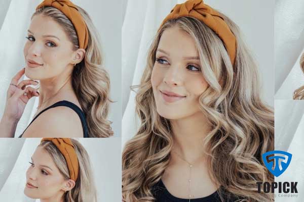 مدل مو با هدبند