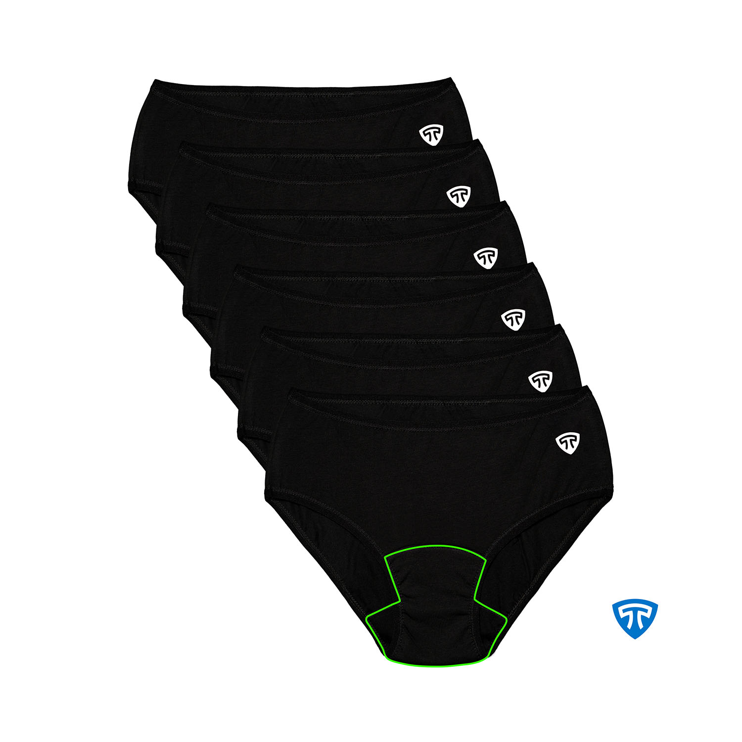 شورت نیم پد زنانه تاپیک مناسب دوران قاعدگی و پریودی و استفاده روزمره برای جذب ترشحات