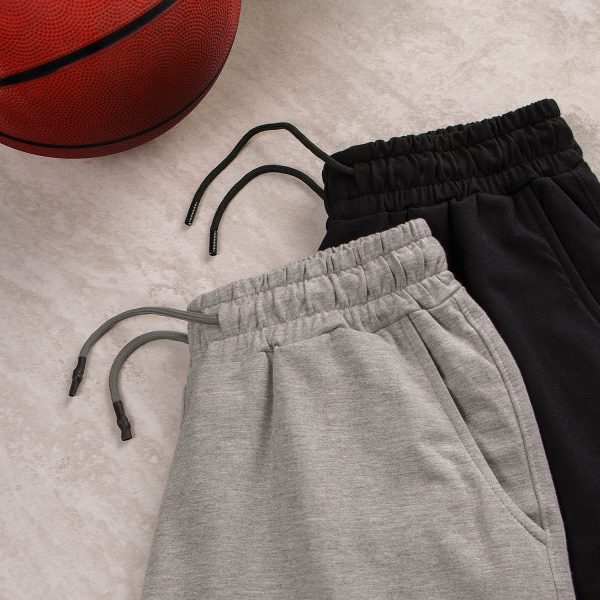 شلوارک مردانه دورس دو نخ لاکرا مشکی - Image 6