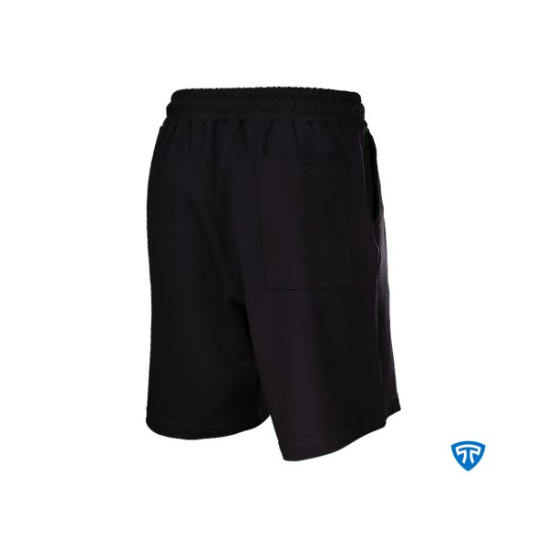 شلوارک مردانه دورس دو نخ لاکرا مشکی - Image 3