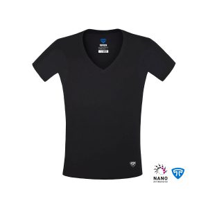 زیرپوش_ضد_تعریق_یقه_هفت_باز_مردانه_مشکی_1 نانو آنتی باکتریال