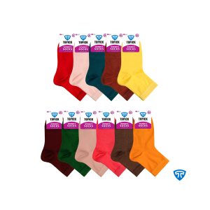 جوراب ضد بو نانو آنتی باکتریال نخ پنبه تاپیک مردانه و زنانه