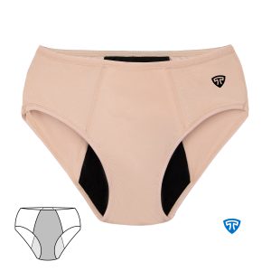 شورت نیم پد تاپیک مناسب قاعدگی و روزمره جهت جلوگیری از نفوذ خون به لباس