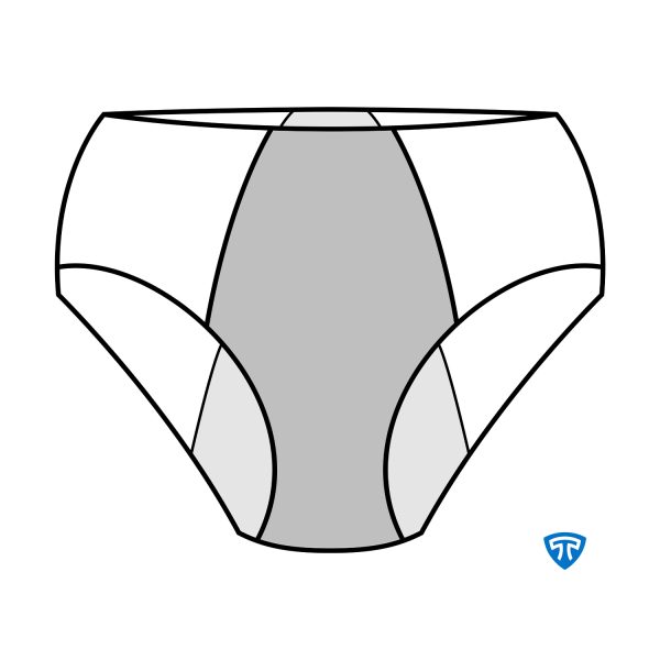 شورت نیم پد تاپیک مناسب قاعدگی و روزمره جهت جلوگیری از نفوذ خون به لباس