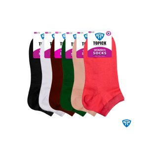 جوراب ضد بو نانو آنتی باکتریال نخ پنبه تاپیک مردانه و زنانه