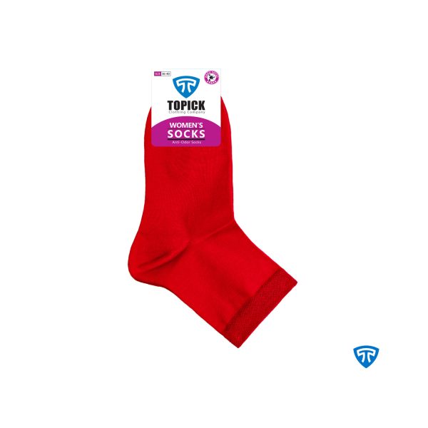 جوراب ضد بو نانو آنتی باکتریال نخ پنبه تاپیک مردانه و زنانه