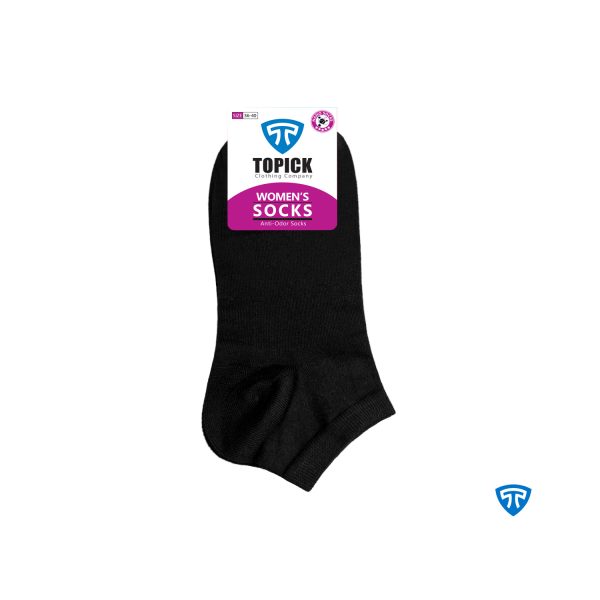 جوراب ضد بو نانو آنتی باکتریال نخ پنبه تاپیک مردانه و زنانه