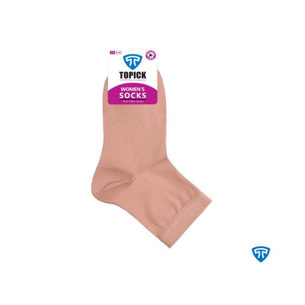 جوراب ضد بو نانو آنتی باکتریال نخ پنبه تاپیک مردانه و زنانه