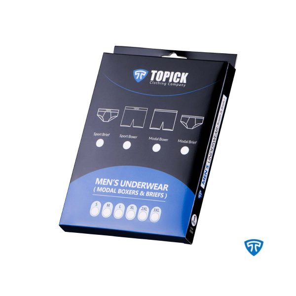 جعبه محصول شورت های مردانه تکی