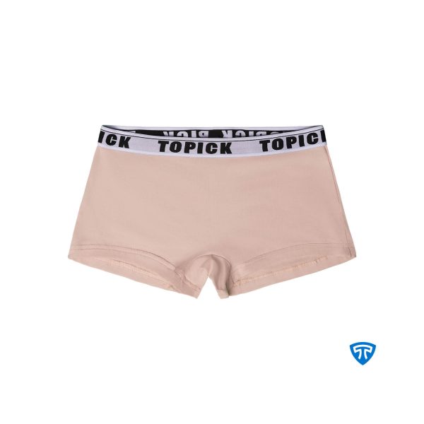 شورت اسپرت کرم نیم پا زنانه ضد حساسیت