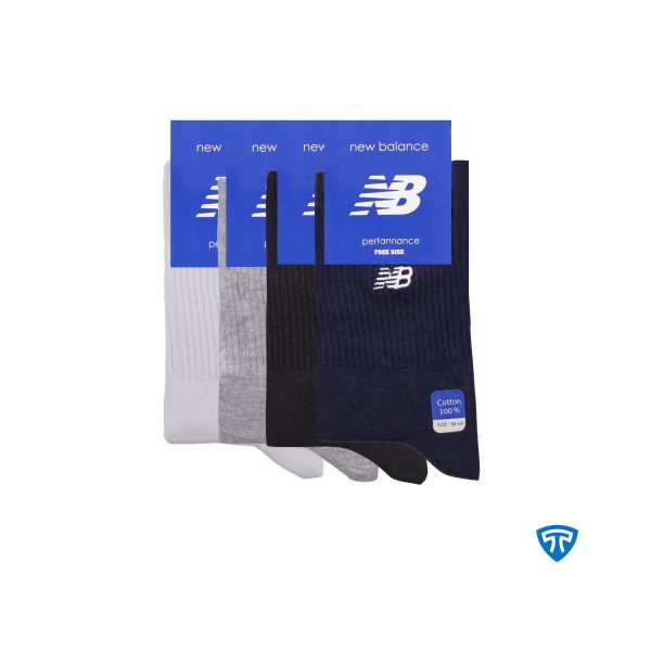 جوراب ساقدار اسپرت زنانه 4 عددی تاپیک برند نیو بالانس