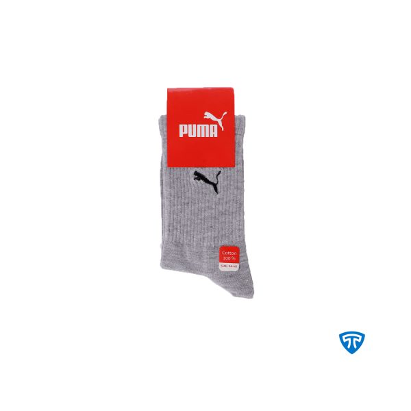 جوراب ساقدار اسپرت زنانه سفید تاپیک برند پوما