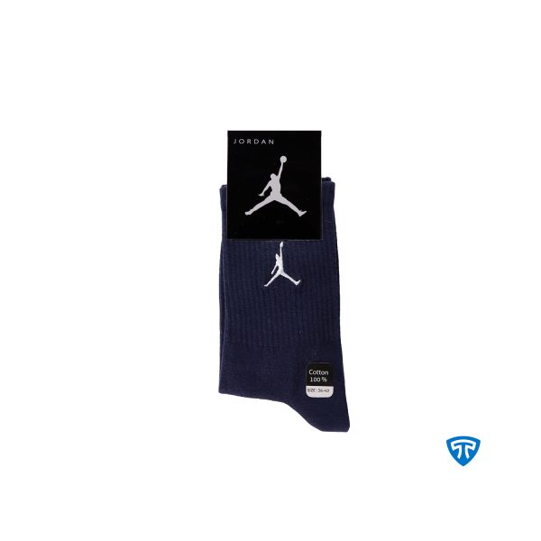 جوراب ساقدار اسپرت زنانه سورمه ای تاپیک برند جردن