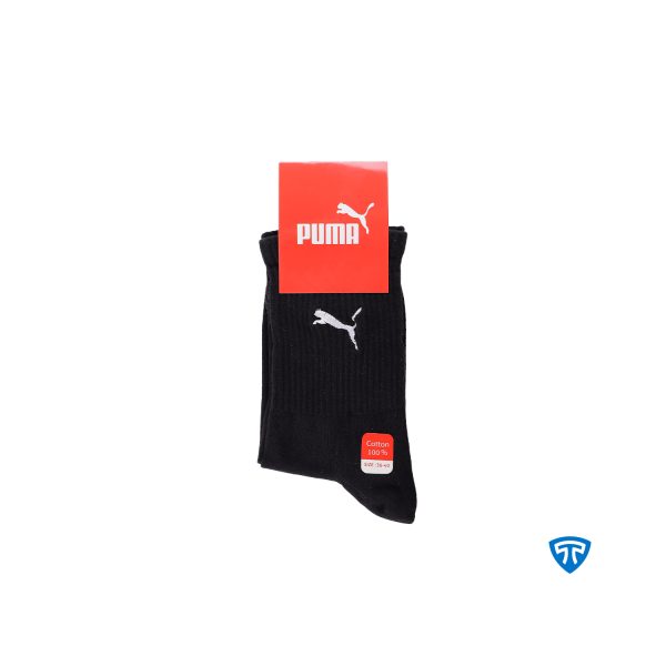 جوراب ساقدار اسپرت زنانه مشکی تاپیک برند پوما
