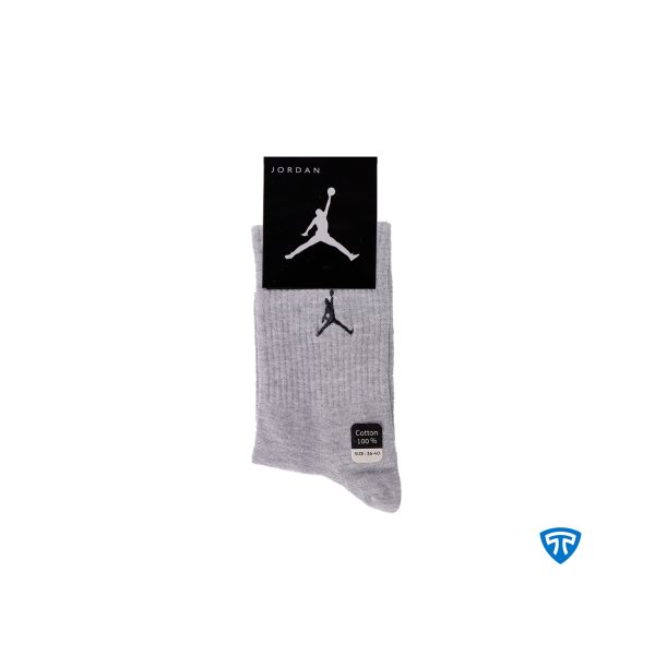 جوراب ساقدار اسپرت زنانه ملانژ jordan تاپیک برند
