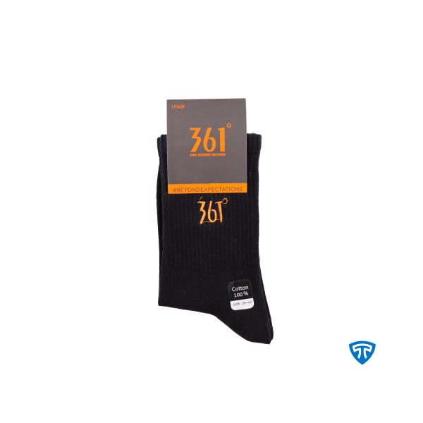 جوراب ساقدار اسپرت زناه مشکی تاپیک برند 361