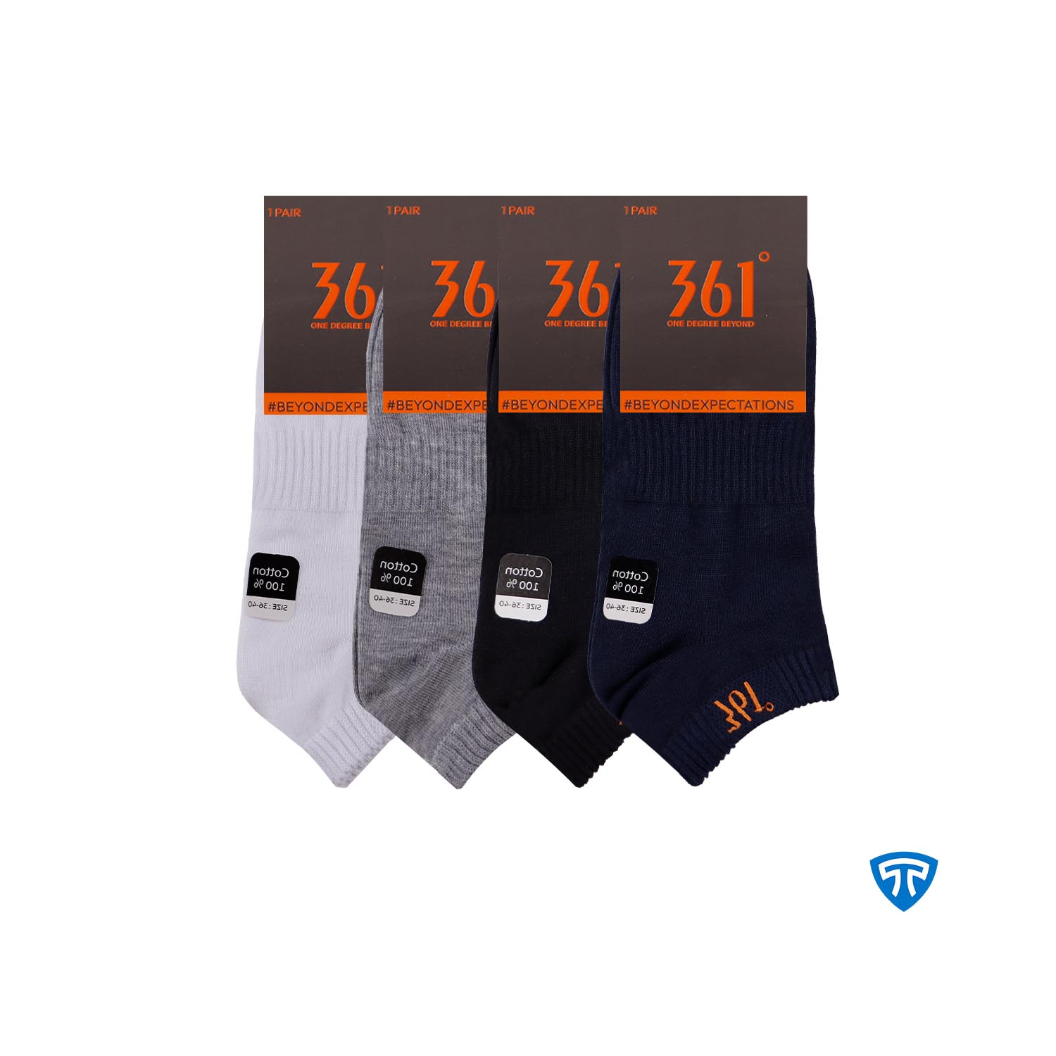 جوراب مچی اسپرت زنانه 4 عددی تاپیک