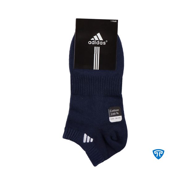 جوراب مچی اسپرت زنانه سرمه ای تاپیک