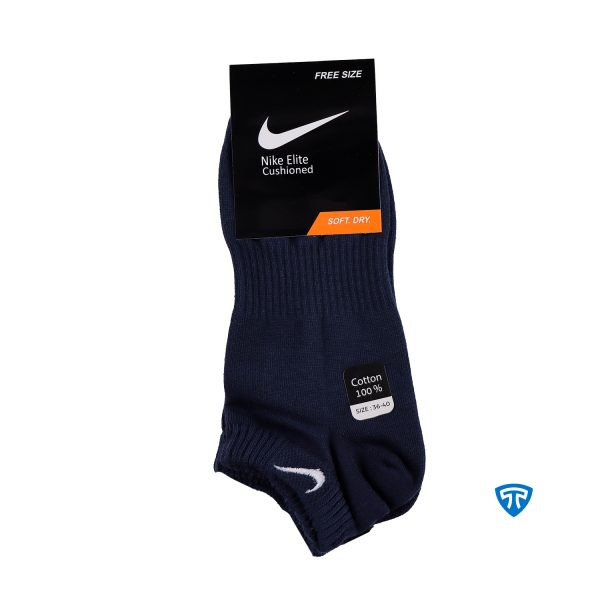 جوراب مچی اسپرت زنانه سرمه ای تاپیک