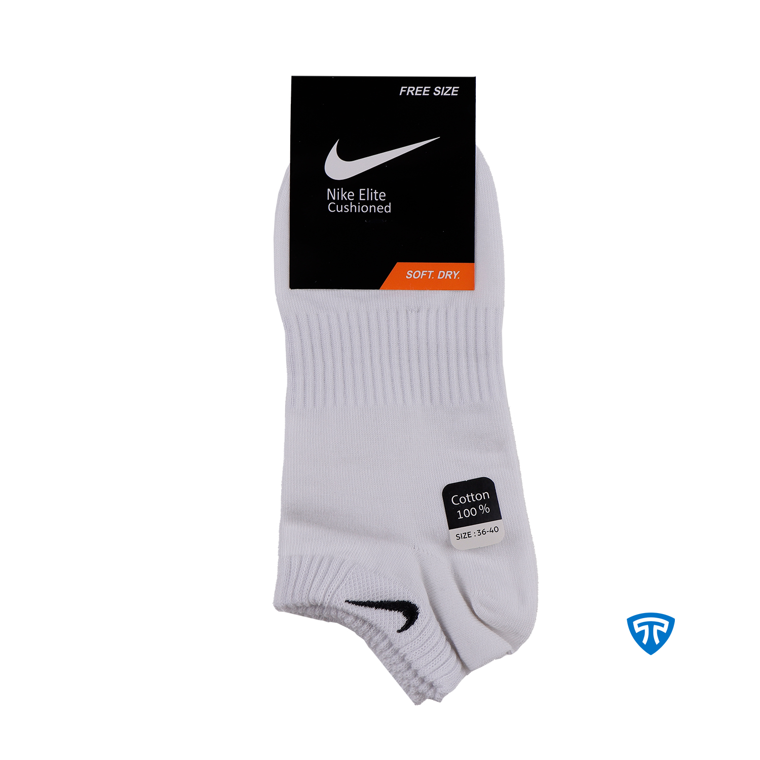 جوراب مچی اسپرت زنانه سفید تاپیک