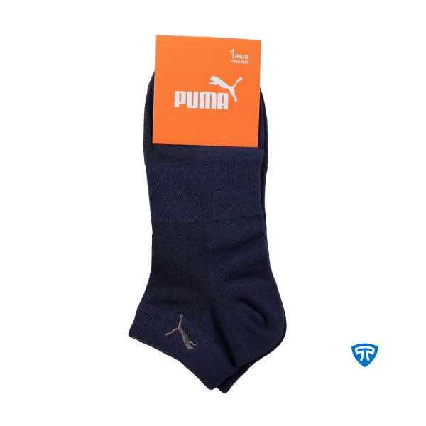 جوراب مچی اسپرت مردانه سرمه ای تاپیک برند پوما
