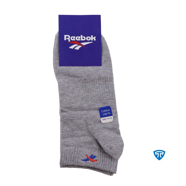 جوراب مچی اسپرت مردانه ملانژ تاپیک برند reebok