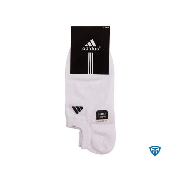 جوراب مچی زرقوزکی اسپرت زنانه سفید تاپیک