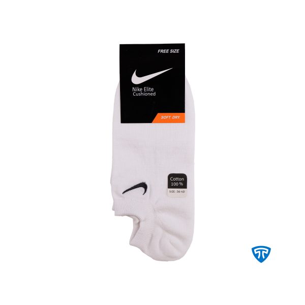 جوراب مچی زی قوزکی اسپرت زنانه سفید تاپیک